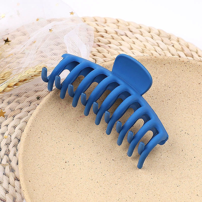 Big Hair Claws Elegant Frosted Acrylic Hair Clips Barrette Headwear for Women