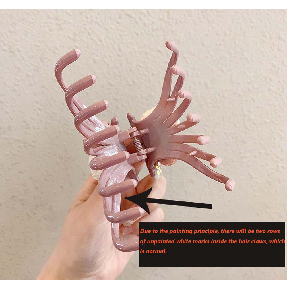 1 Pcs Women Fashion Flower Hair Claw Sweet Korean Style Makeup Hair Clip Hair Accessories
