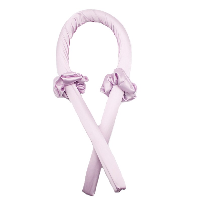 Lystrfac Slik Satin Heatless Hair Curler Women Hair Wrap Curling Ribbon