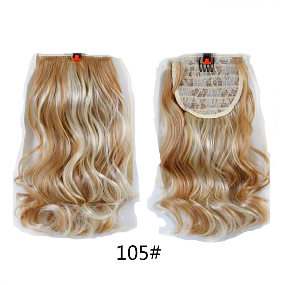 7 colors women short curl pony hair heat resistant synthetic drawstring hair extensions ponytail
