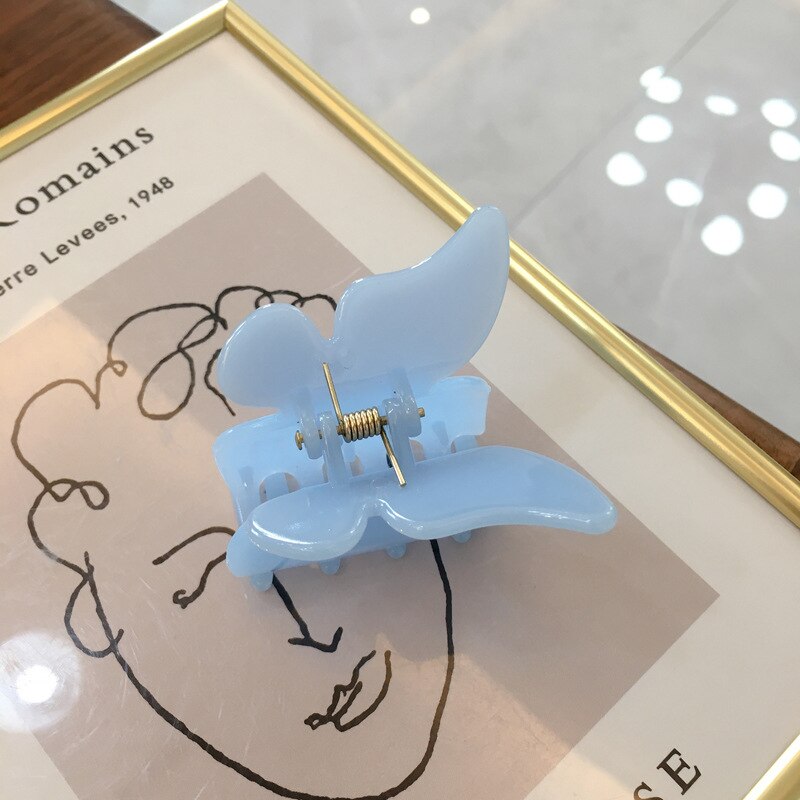 Mini Butterfly Hair Claw for Women Girls