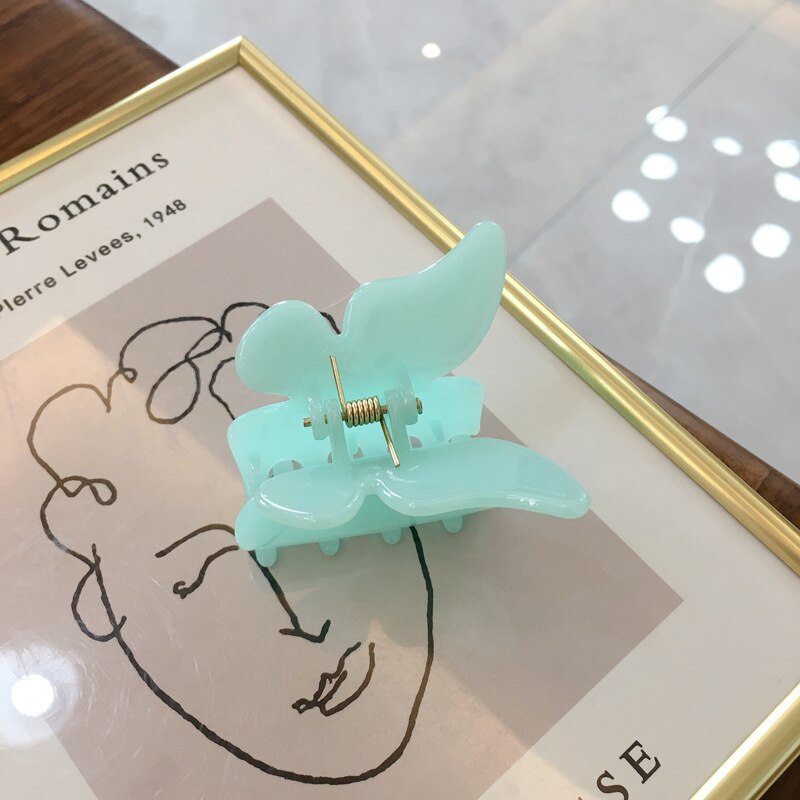 Mini Butterfly Hair Claw for Women Girls