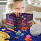 Kids Gemstone Dig Toys Kit, 3-IN-1 Solar System Excavating Toys Set, Dig Up 15 Genuine Rocks & Minerals, Planets Explore Experiment STEM Project Toys Kit, Gift for Boy and Girl Age 6+