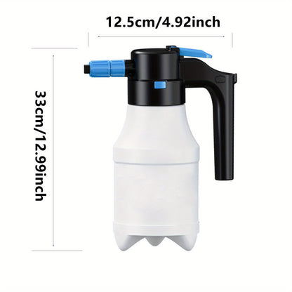 1.5L Electric Foam Sprayer, Car Wash Foam Generator, Car Wash Foam Spray Bottle, Handheld Sprayer Watering Can