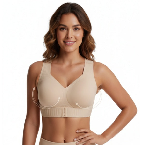 Women's Posture Correcting Bra, Breathable Lifting Innerwear with Push-Up Effect, Anti-Sagging Invisible Bra for Everyday Wear