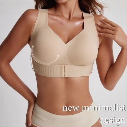 Women's Posture Correcting Bra, Breathable Lifting Innerwear with Push-Up Effect, Anti-Sagging Invisible Bra for Everyday Wear