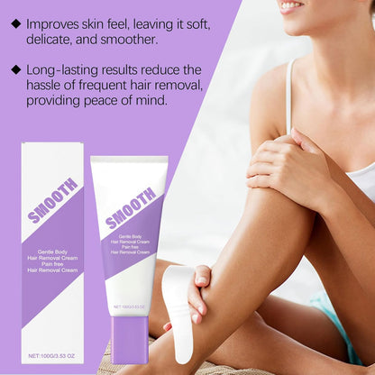 2PC phofaysmooth Hair Removal Cream for Sensitive Skin Women and Men –Fast-Acting,Dermatologist-Recommended with Aloe & Hyaluronic Acid for Arms,Legs,Chest,Pubic Area,Stomach,Bikini Line