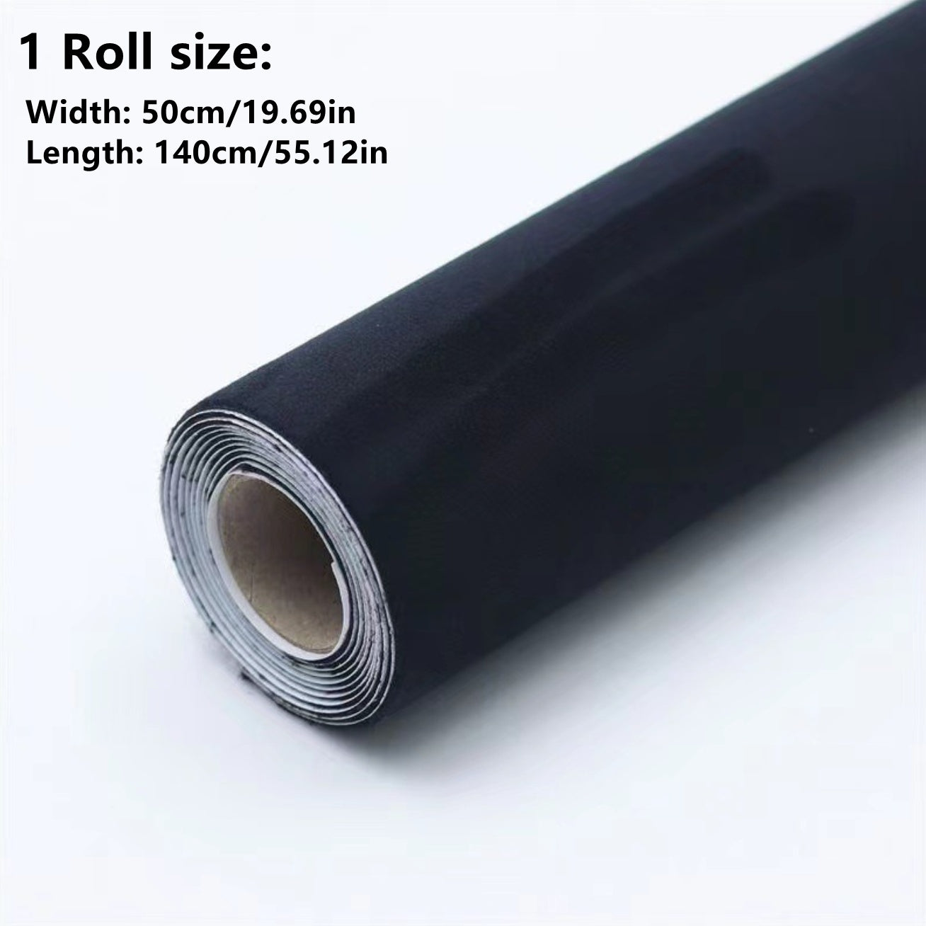 1 Roll Self Adhesive Suede Fabric Sticker on For Car Interior, Line Drawers, Jewelry Box Faux Suede Wrap Film Sticker