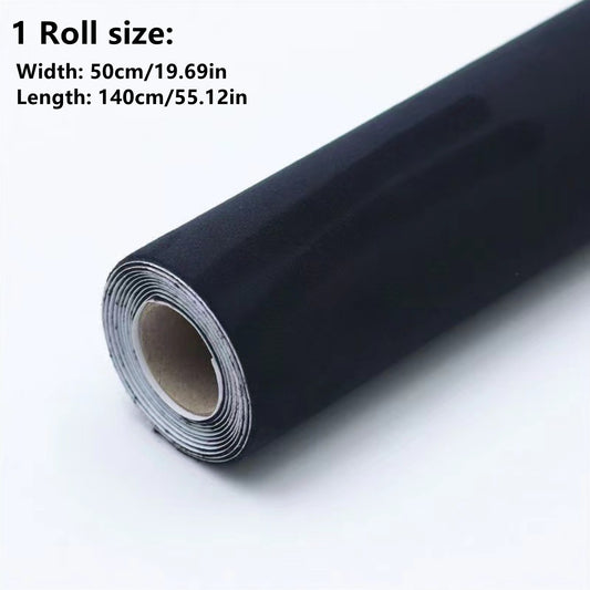 1 Roll Self Adhesive Suede Fabric Sticker on For Car Interior, Line Drawers, Jewelry Box Faux Suede Wrap Film Sticker