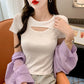 Fashion Summer Knitted Short-Sleeved Shirt