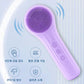 ultrasonic vibration cleanzer silicone wash machine 6 phase strength control thermal IPX7 grade waterproof rechargeable