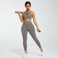 European and American INS best-selling yoga suit three piece set new women's adjustable bra and pants fitness and sports set