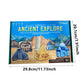 Ancient Wonders Dig Toys Kit, 6-in-1 Wonders of The World Excavating Toys Set, Dig Up 6 Earth’s Landmarks, Science Educational Toys Set, Geology Historic STEM Toy for Kid, Gift for Boy and Girl Age 6+