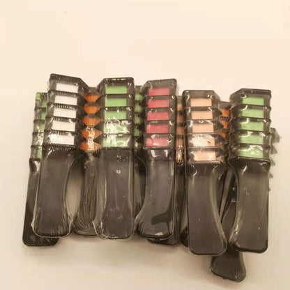 Disposable Temporary Dye Stick Mini Hair Dye Comb Make Up Hair Dye Brush