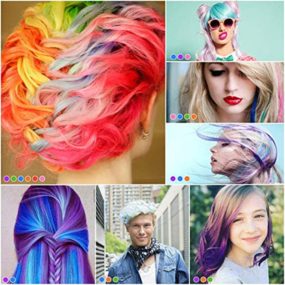 Disposable Temporary Dye Stick Mini Hair Dye Comb Make Up Hair Dye Brush