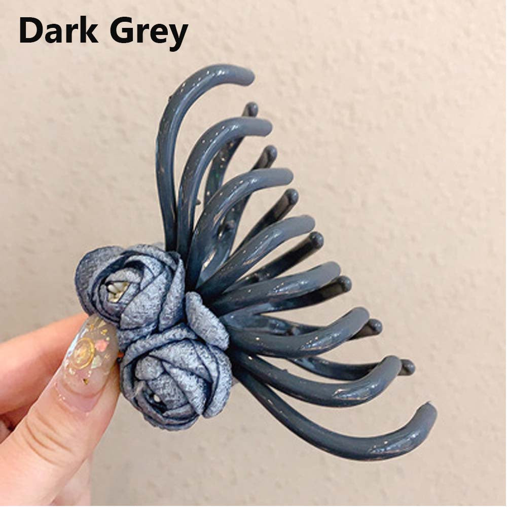 1 Pcs Women  Fashion Flower Hair Claw Sweet Korean Style Makeup Hair Clip Hair Accessories