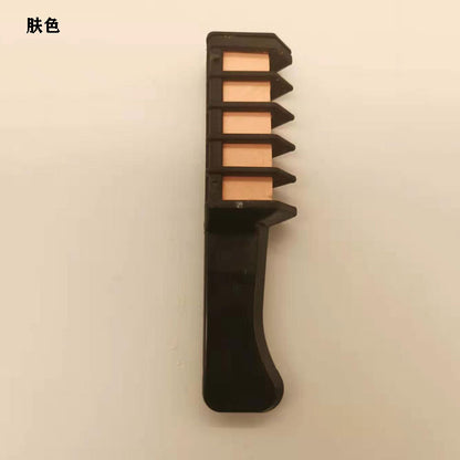 Disposable Temporary Dye Stick Mini Hair Dye Comb Make Up Hair Dye Brush