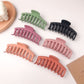 Big Hair Claws Elegant Frosted Acrylic Hair Clips Barrette Headwear for Women