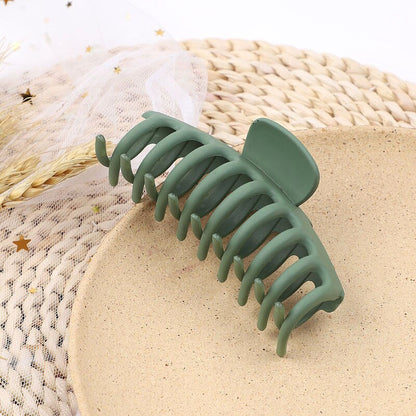 Big Hair Claws Elegant Frosted Acrylic Hair Clips Barrette Headwear for Women