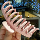 Big Hair Claws Elegant Frosted Acrylic Hair Clips Barrette Headwear for Women