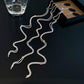 Flashing Diamond Chain Tassel Hairpin Braided Hair Headdress