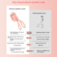 Portable electric eyelash curler