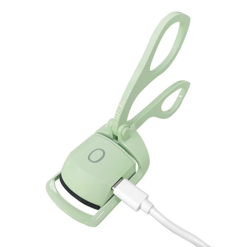 Portable electric eyelash curler