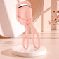 Portable electric eyelash curler