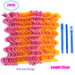 24PCS DIY Magic Hair Curler 25/30/45/50/55CM Portable Hairstyle Roller Sticks