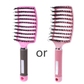 Bristles Massage Hair Comb Professional Straight and Curly Hair-styling Hair Brush
