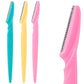 10 Pcs Eyebrow Razor Eyebrow Trimmer Hair Remover Set Women Face Razor Eyebrow Trimmers Blades Shaving Tool