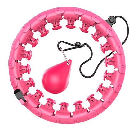 adjustable-Home  Smart Weighted  Hula  Hoop-24 knots (waist <132CM)  christmas