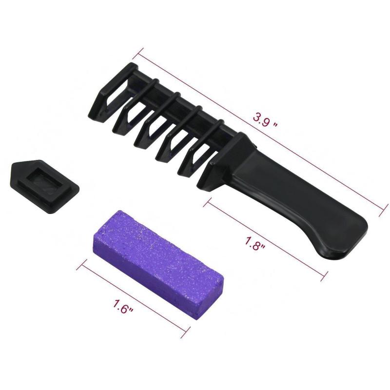 Disposable Temporary Dye Stick Mini Hair Dye Comb Make Up Hair Dye Brush