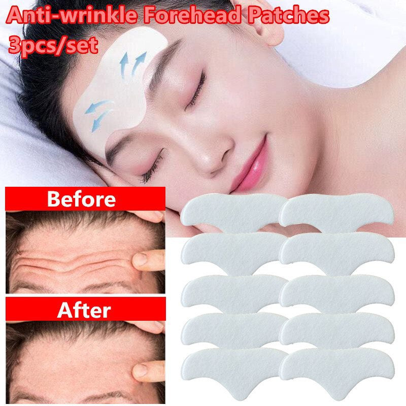 3PCS Anti-wrinkle Forehead Patches Moisturizing Anti-aging Sagging Wrinkles