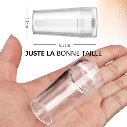 Copy of Nail Print Template Silicone DIY Nail Polishing Stamper Nail Salon Stamping