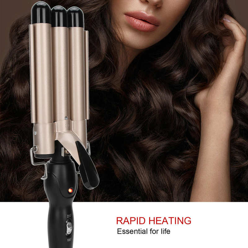 Electric Curling irons Professional Hair Care & Styling Tools Ceramic Triple Barrel