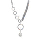 Unusual Pearl crystal chain short necklace for women
