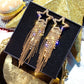 Fashion Long Tassel Crystal Earrings for Women