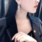 Fashion Long Tassel Crystal Earrings for Women