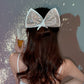 Knotted Metal Wire Rhinestone Hairbands for Women Headwear