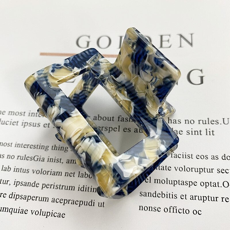 Women Acetate Hair Claws Crab Clamps Charm  Small Size Hair Clips