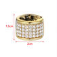 9pcs/set  Hair Ring Ponytail Holder Headband Crystal Hair Clip Unique Mini Claw Punk Girls Hair Cuff