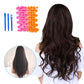 24PCS DIY Magic Hair Curler 25/30/45/50/55CM Portable Hairstyle Roller Sticks