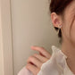 Elegant Cute Rhinestone Butterfly Stud Earrings For Women