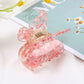 New Acetate Hair Claw Sweet Fairy Butterfly Hair Clip for Women Girls