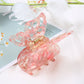 New Acetate Hair Claw Sweet Fairy Butterfly Hair Clip for Women Girls