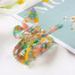 New Acetate Hair Claw Sweet Fairy Butterfly Hair Clip for Women Girls