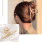 Pearl Hair Claw Clips for Women Big Size