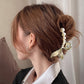 Pearl Hair Claw Clips for Women Big Size