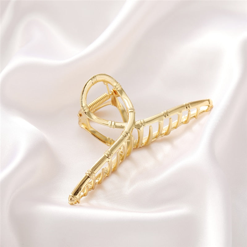 Pearl Hair Claw Clips for Women Big Size
